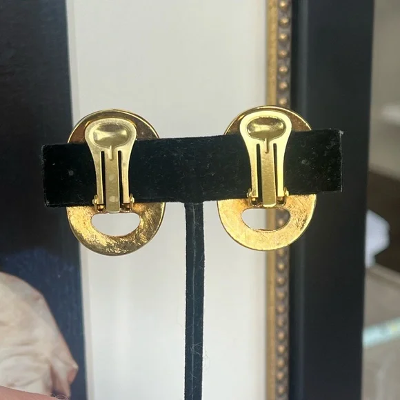 CELINE Vintage Statement Earrings - Picture 6 of 7